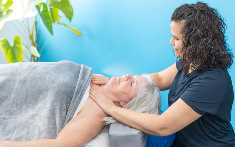 Massothérapie à la Clinique Priorité Santé.